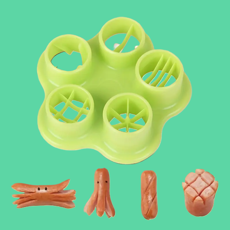 Outil découpe saucisses 5 formes différentes
