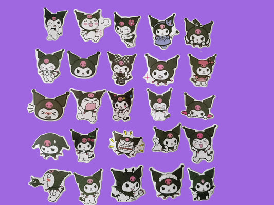 25 stickers Kuromi