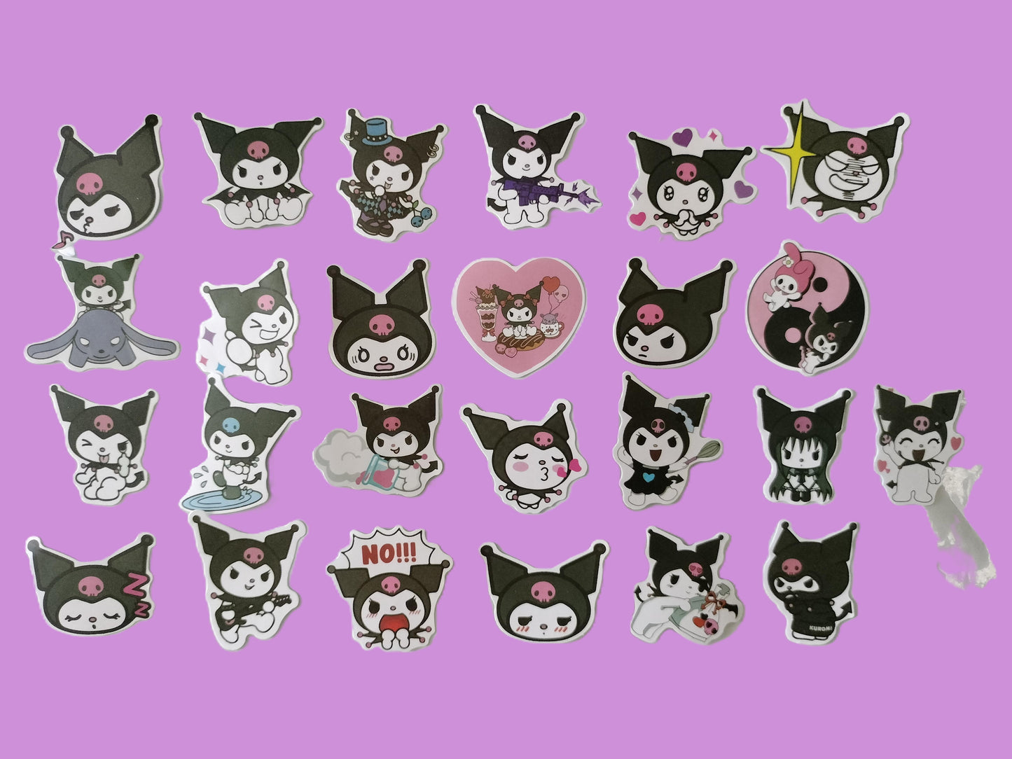25 stickers Kuromi