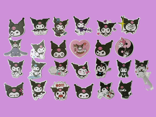 25 stickers Kuromi
