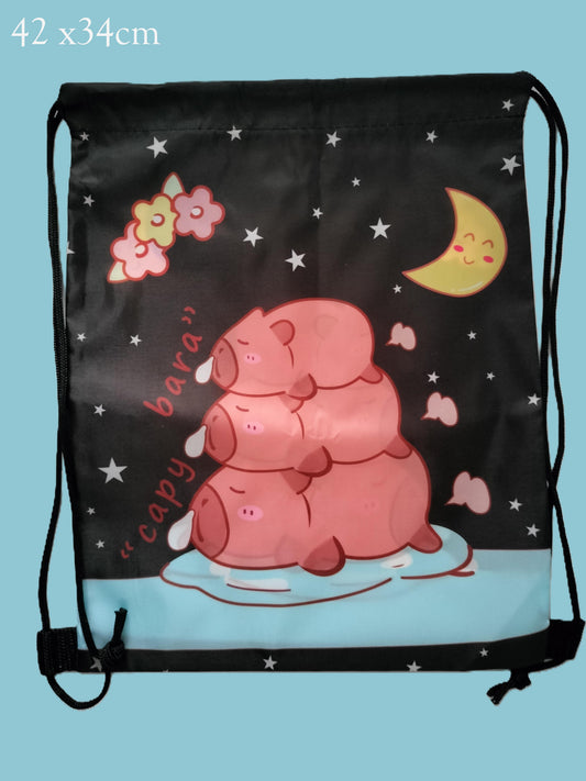 Sac à dos à cordons Capybara