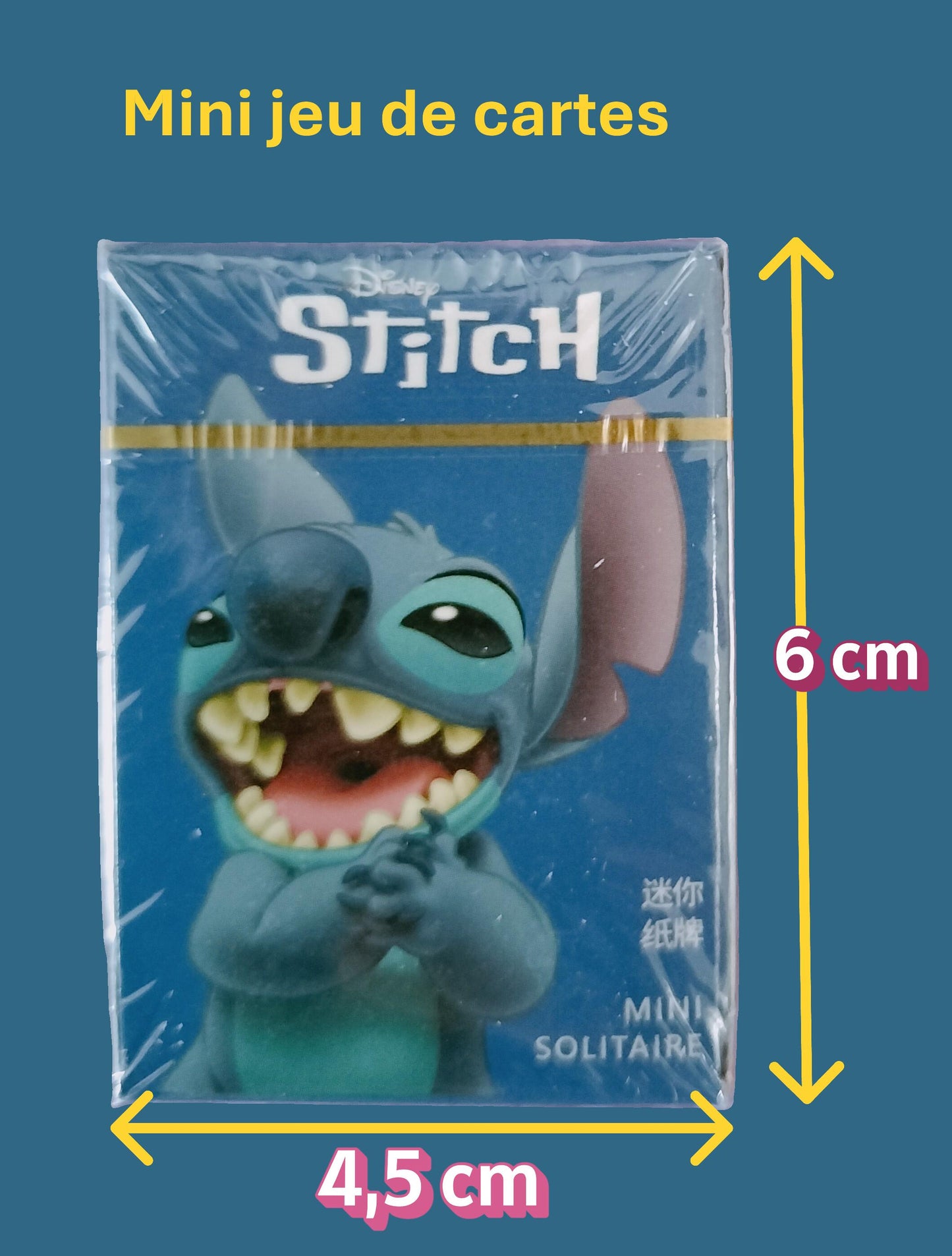 Mini jeu de cartes Stitch